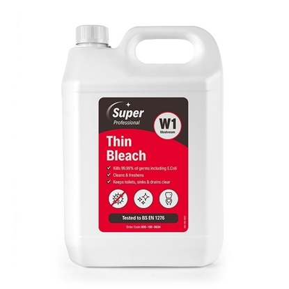 Picture of Thin Bleach W1 5 Litre