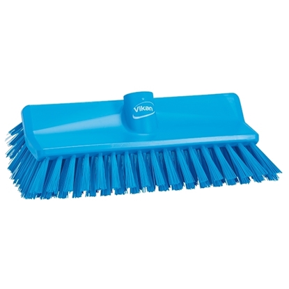 Picture of Vikan High-Low Brush 265mm- Blue Medium Bristles