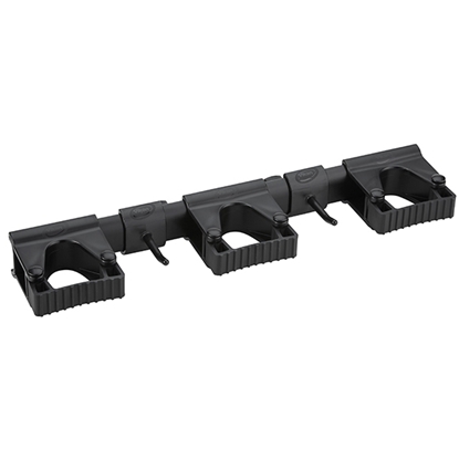 Picture of Vikan 10119 Hygienic Hi-Flex Wall Bracket System 420mm- Black