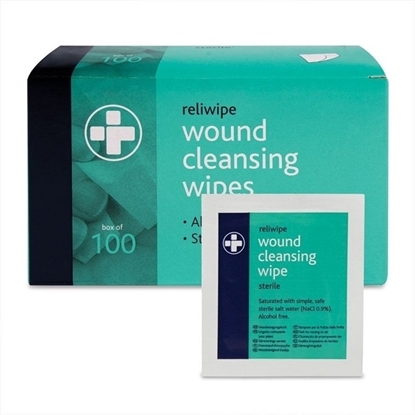 Picture of First Aid Sterile Wound Cleaning Wipes