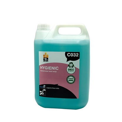 Picture of Hygienic Bactericidal Catering & Food Grade Sanitiser Hand Soap (Perfume-free) 5L **NOW BLUE IN COLOUR