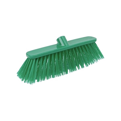 Picture of Deluxe Broom Head Stiff Bristles 28CM GREEN