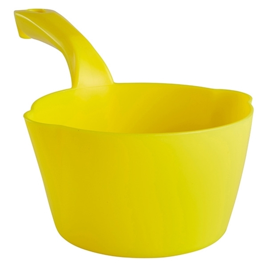 Picture of Vikan Round Bowl Scoop 1 LITRE YELLOW