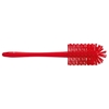 Picture of Vikan Pipe Brush with Handle Ø90MM One Piece Medium/Hard Bristles RED