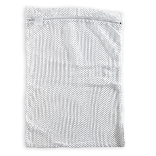 Picture of Medium Net (Mesh) Laundry Bag Zip Closure 30CMx40CM WHITE