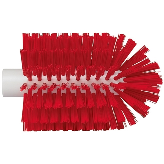 Picture of Vikan Pipe Cleaning Brush (only) for Handle Medium Bristles 103MM RED