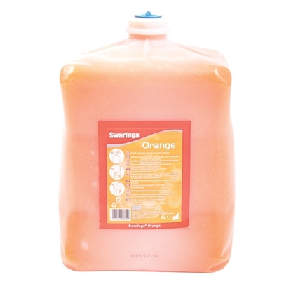 Picture of Swarfega Orange Solvent-free Heavy Duty Hand Cleaner 4 LITRE