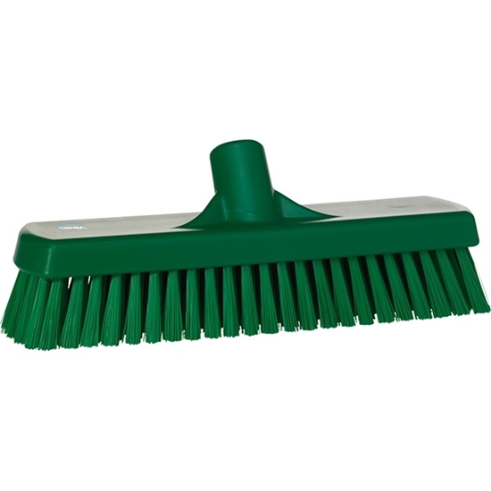 Picture of Vikan  Washing Brush Wall-/Floor Hard Bristles 305MM GREEN