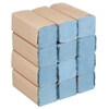 Picture of Hostess 6836 Natura Folded Blue Paper Towels 1 Ply BLUE