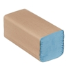 Picture of Hostess 6836 Natura Folded Blue Paper Towels 1 Ply BLUE