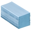 Picture of Hostess 6836 Natura Folded Blue Paper Towels 1 Ply BLUE