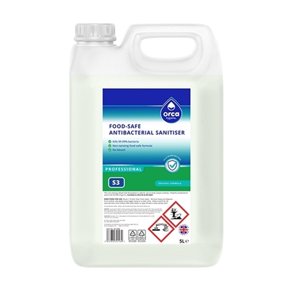 Picture of Food Safe Antibacterial Cleaner Concentrate S3 5 LITRE