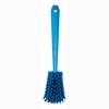 Picture of Vikan Washing Up Brush with Long Handle Hard Bristles 415MM BLUE