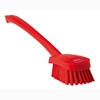 Picture of Washing Brush with Long Handle with Hard Bristles 415MM RED - CLEARANCE SALE
