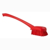 Picture of Washing Brush with Long Handle with Hard Bristles 415MM RED - CLEARANCE SALE