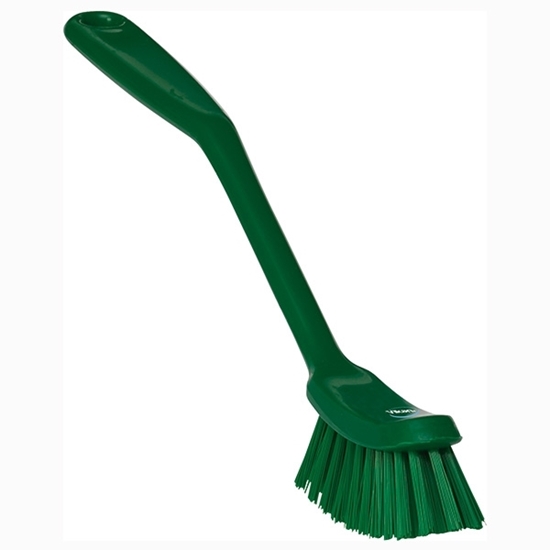 Picture of Vikan Dish Brush Medium Bristles 290MM GREEN