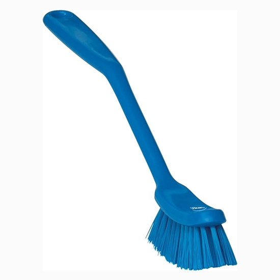 Picture of Vikan Dish Brush Medium Bristles 290MM BLUE