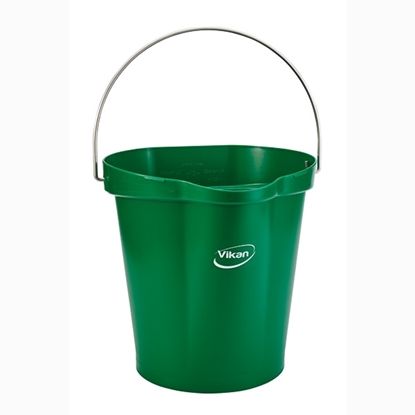 Picture of Vikan Hygiene Bucket 12 LITRE GREEN