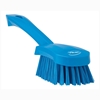 Picture of Vikan Washing Brush with Short Handle Hard Bristles 270MM BLUE