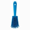 Picture of Vikan Washing Brush with Short Handle Hard Bristles 270MM BLUE