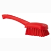 Picture of Vikan Washing Brush with Short Handle Hard Bristles 270MM RED