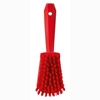 Picture of Vikan Washing Brush with Short Handle Hard Bristles 270MM RED