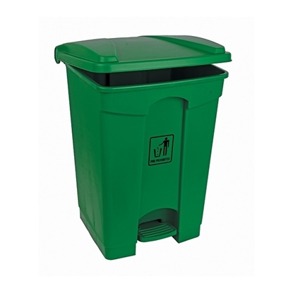 Picture of Polypropylene Pedal Bin 45 LITRE GREEN