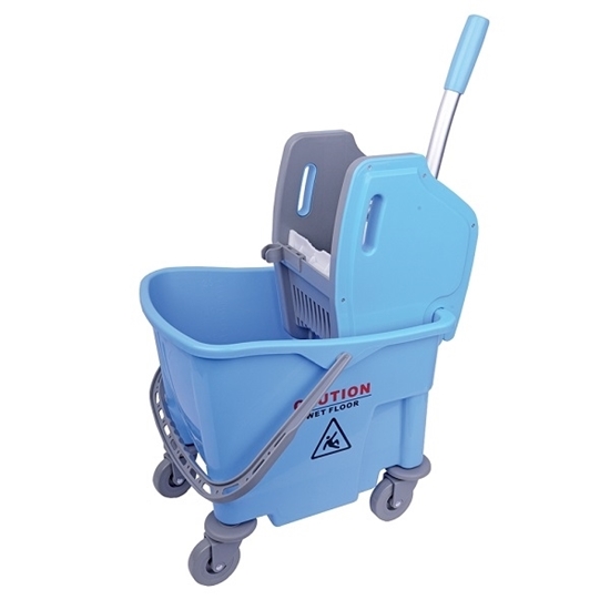 Picture of 25 Litre Buffalo Mobile Kentucky Bucket And Wringer Blue