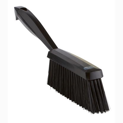 Picture of Vikan Hand Brush Soft Bristles 330MM BLACK