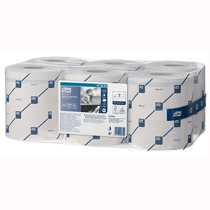 Picture of Tork Reflex™ M4 Wiping Paper Plus 2 Ply White