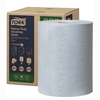 Picture of Tork 530237 Heavy-Duty Cleaning Cloth 1 Ply Blue - CLEARANCE SALE