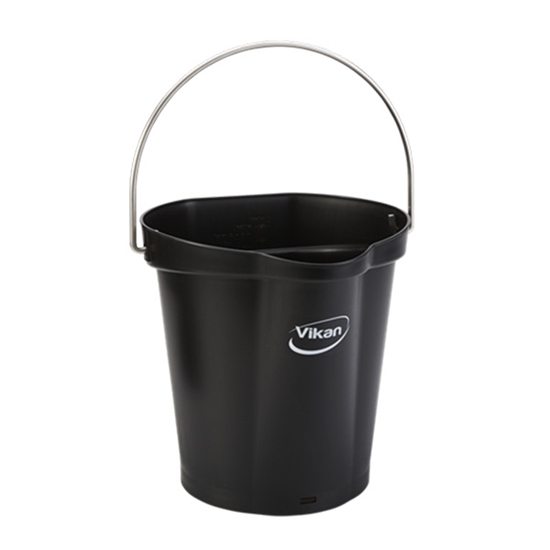 Picture of BLACK 6LTR VIKAN DURABLE BUCKET