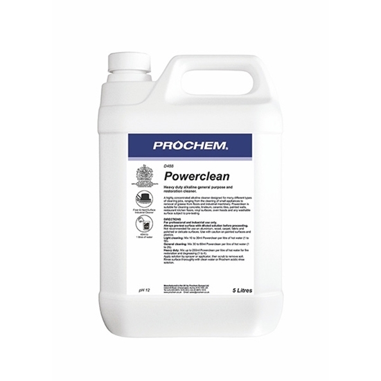 Picture of D488 POWERCLEAN INDUSTRIAL CLEANER (C/S4x5LTR)