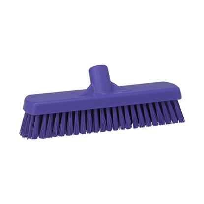 Picture of Vikan Washing Brush Wall-/Floor Hard Bristles 305MM PURPLE