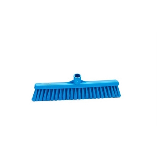 Picture of Vikan Broom Head Soft-Hard Bristles 410MM BLUE