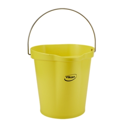 Picture of YELLOW 12LTR VIKAN (FOODGRADE) BUCKET