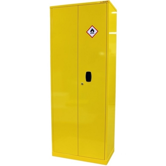 Picture of Hazardous Substance Storage Cabinet Double Doors 1800x1200x460MM YELLOW