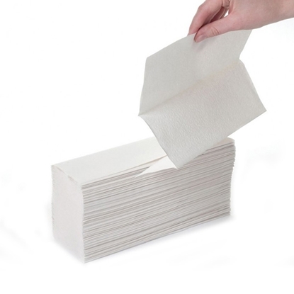 Picture of Hydi Luxury Z-Fold Hand Towel 2 Ply WHITE