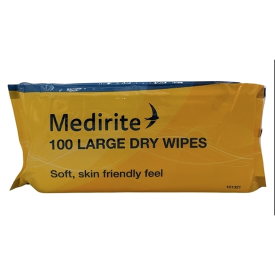 Picture of MEDIRITE 101321 DRY WIPES