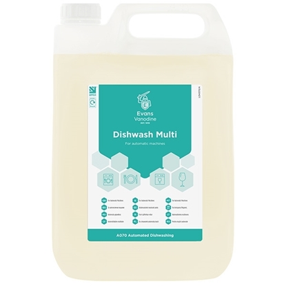 Picture of EVANS DISHWASH DETERGENT 5 LTR