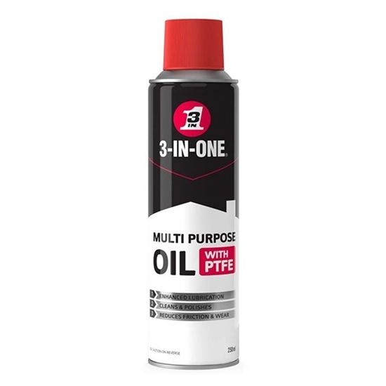 Picture of 3-IN-ONE MULTI PURPOSE OIL SPRAY WITH PTFE (12 X 200ML)