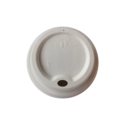 Picture of 12-16oz  MOULDED FIBRE LID ( WHITE) 1000