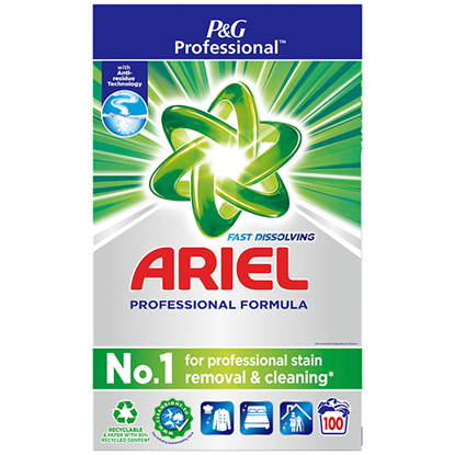 Picture of ARIEL BIOLOGICAL LAUNDRY POWDER 100 WASH