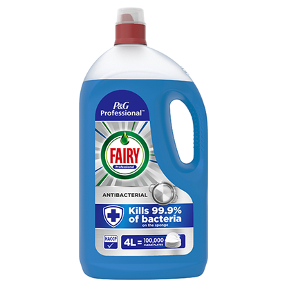 Picture of Fairy Professional Antibacterial Washing Up Liquid 4 Litre