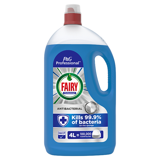 Picture of Fairy Professional Antibacterial Washing Up Liquid 4 Litre