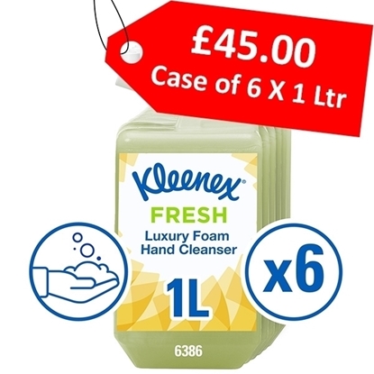 Picture of 6386 Kleenex Fresh Luxury Foam Hand Cleanser - CLEARANCE SALE