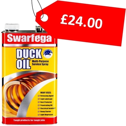 Picture of Swarfega Duck Oil Multi-purpose Service Spray 5 Litre - CLEARANCE SALE