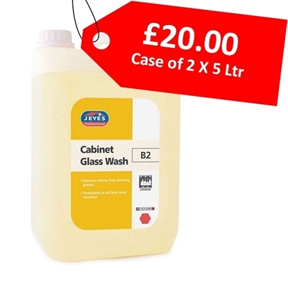Picture of YB02 Jeyes Pro Glass Wash 2 x 5L - CLEARANCE SALE