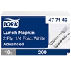 Picture of Tork Lunch Napkin 2 Ply White - CLEARANCE SALE