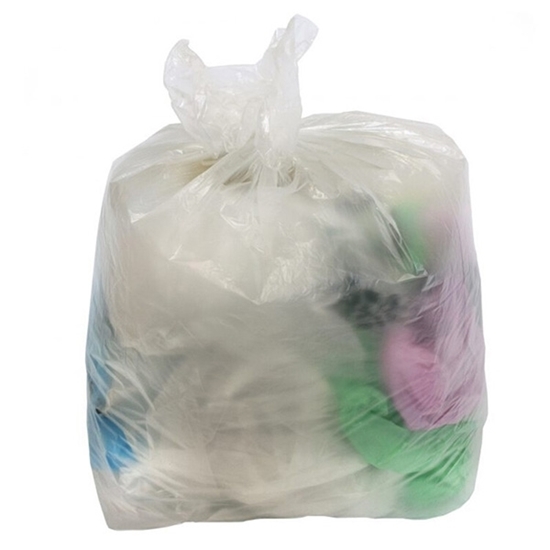 Picture of NA090C1 - 15kg CHSA CLEAR HEAVY DUTY SACK - CASE OF 200